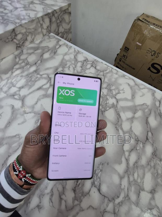 Infinix Note 40 Pro 256 GB Green - thumbnail 4