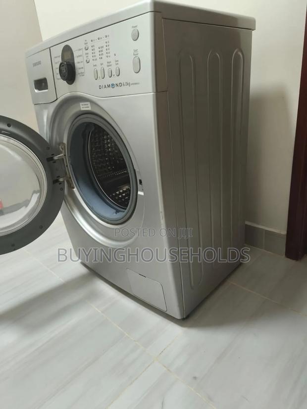 Samsung 6kg Front Load Washing Machine (Silver) - thumbnail 3