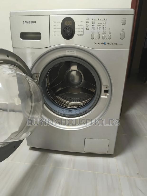 Samsung 6kg Front Load Washing Machine (Silver) - thumbnail 6