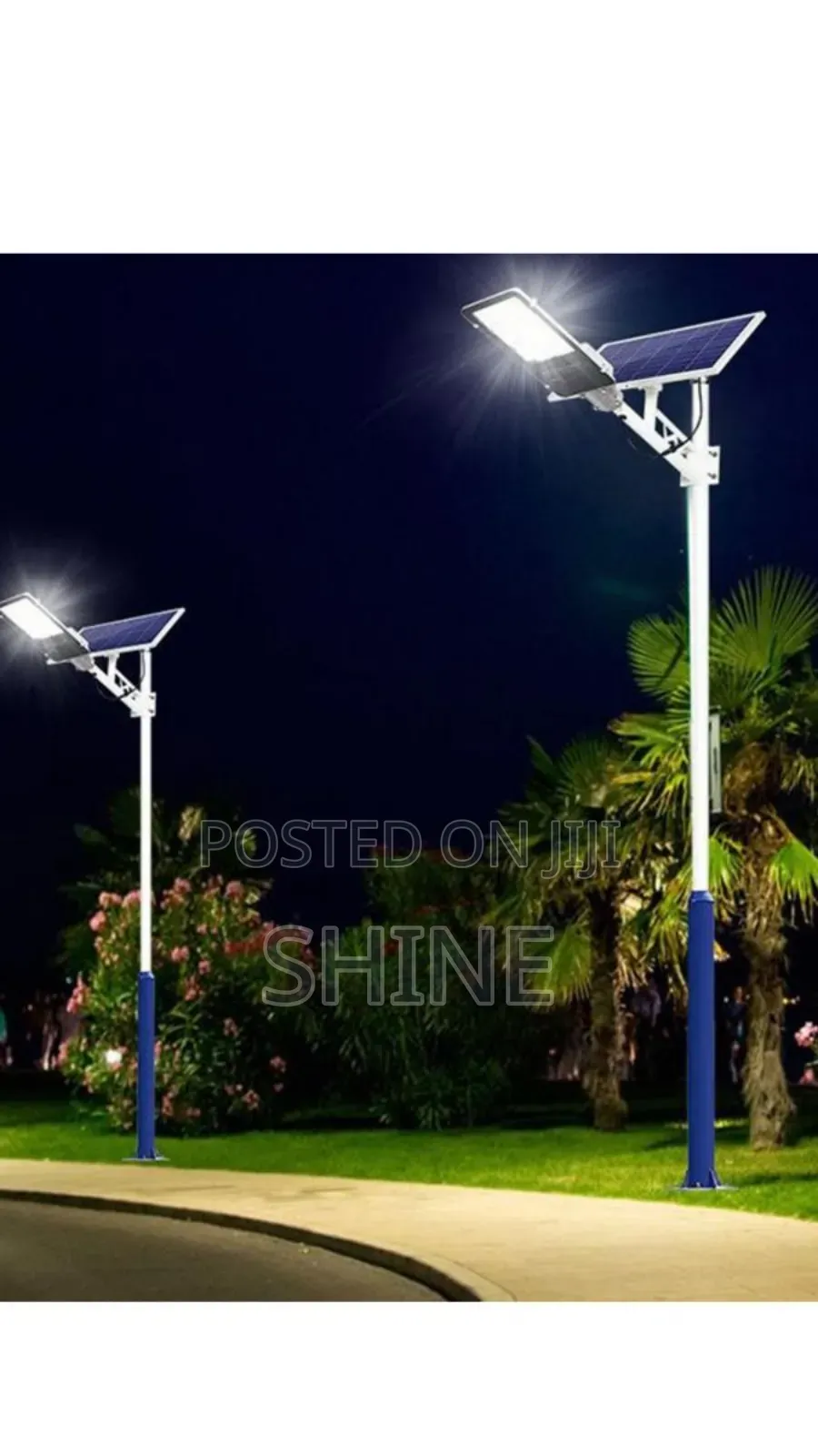 500w Solar Street Light Separate From Pannel