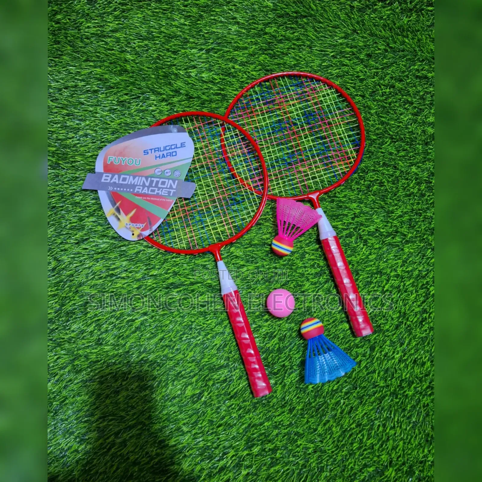 Kids Badminton Racket Set