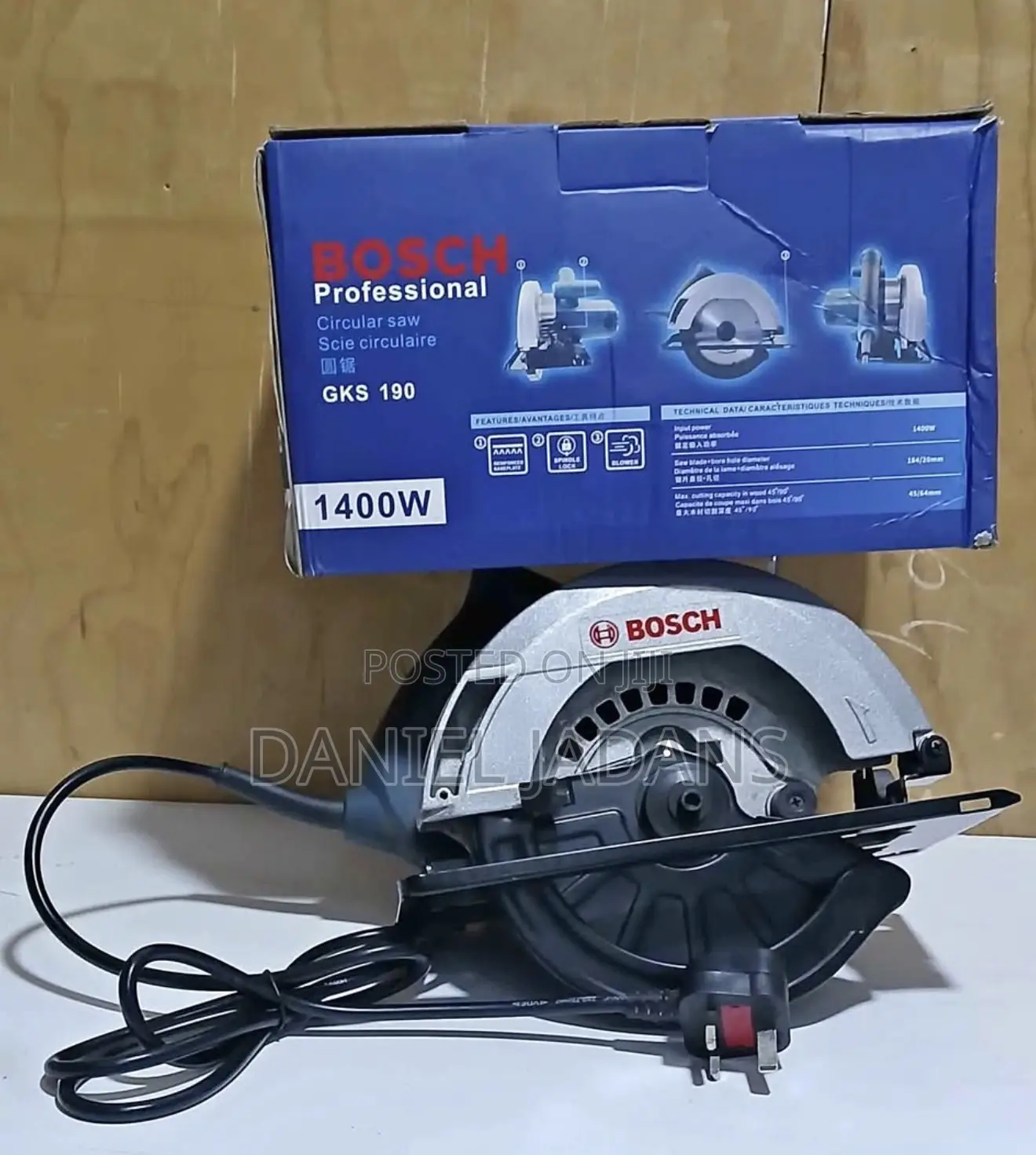 1400w Circular Machine Bosch: Bosch Circular Saw Machine Original