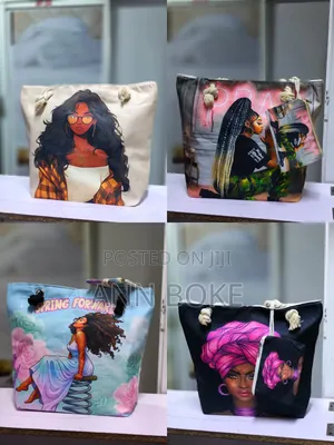 2 in 1 African Themed Handbag 
 