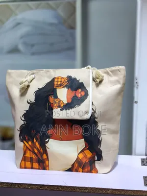 2 in 1 African Themed Handbag 
 