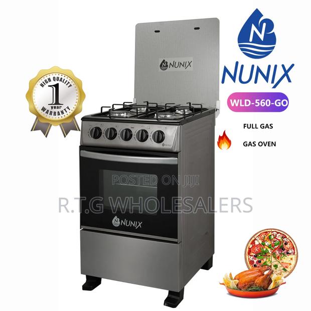 New Model 50*55 Nunix Full Gas Standing Cooker