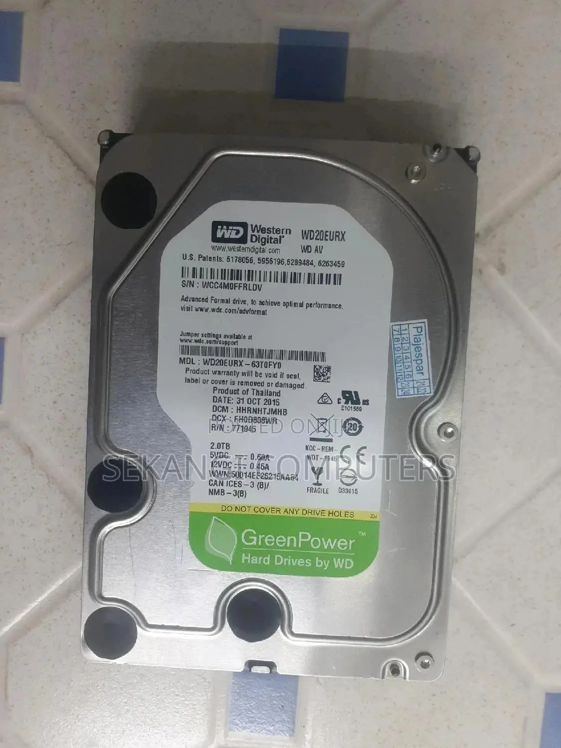 2 Tb Internal Computer Hard Drives