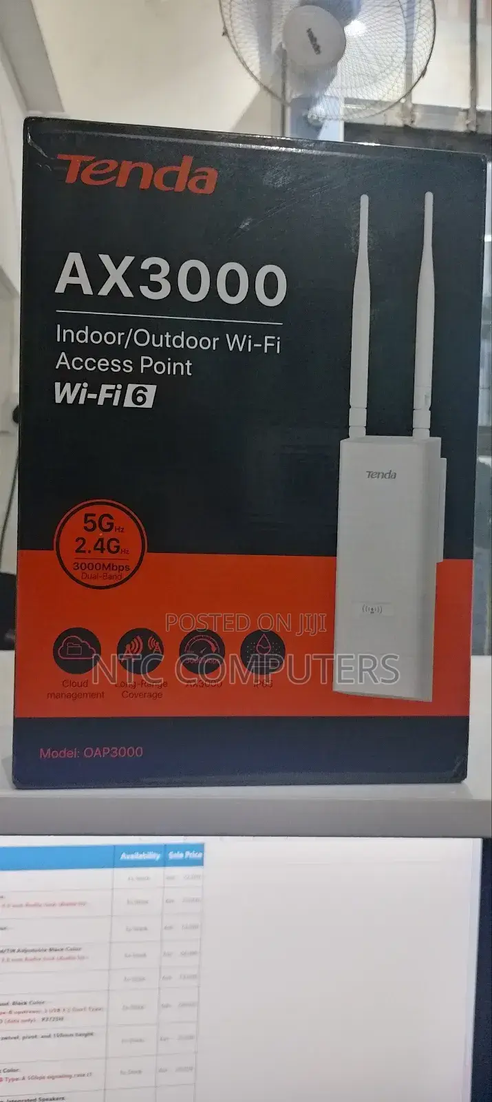 Tenda Oap Ax3000 Access Point Indoor/Outdoor