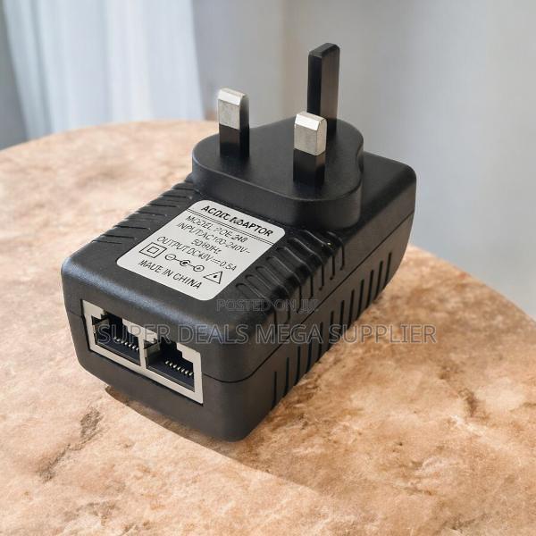 Surge Protection 24v, 48v Poe Injector Power Over Ethernet Adapter