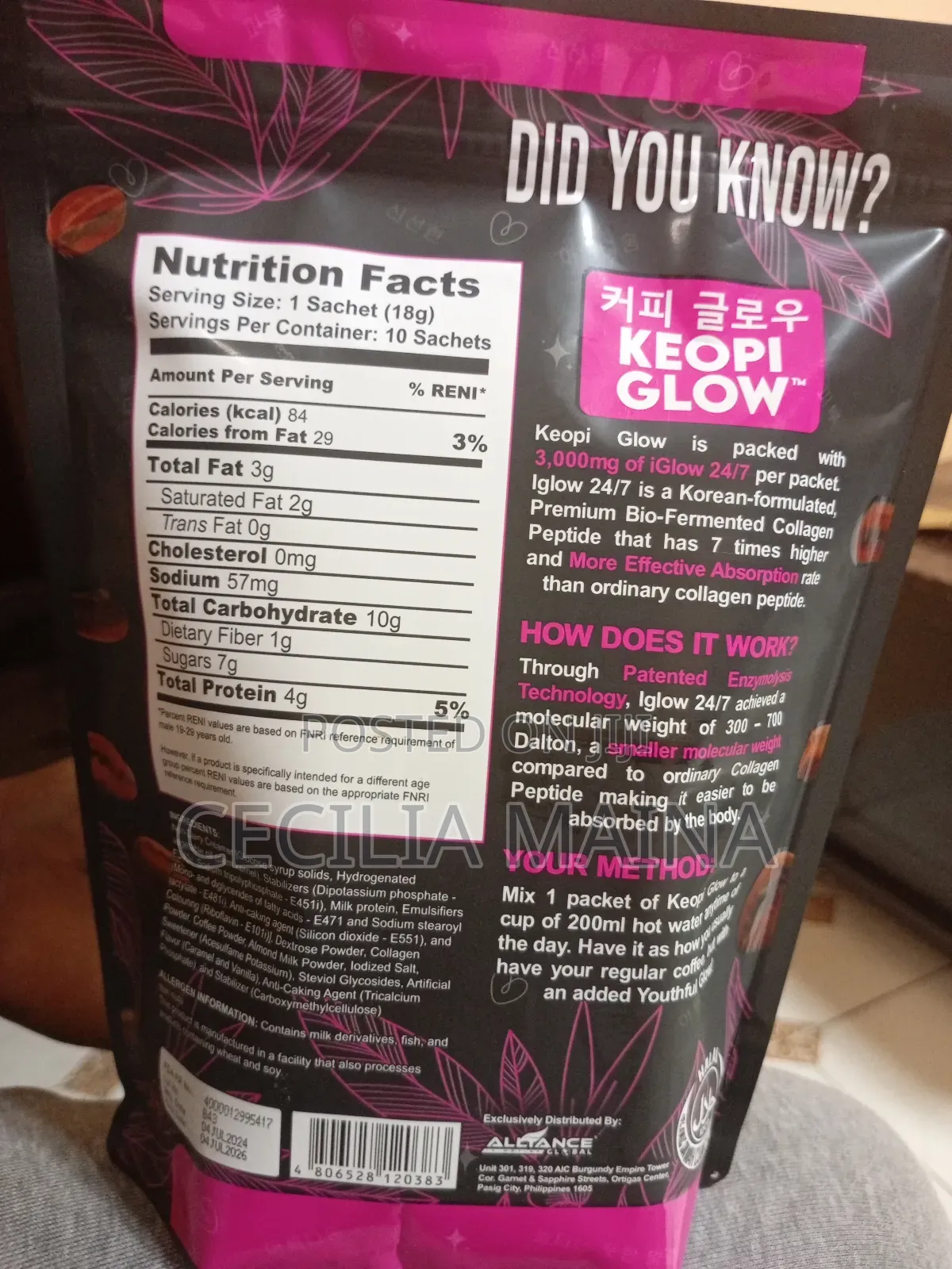 Keopi Glow Collagen Coffee