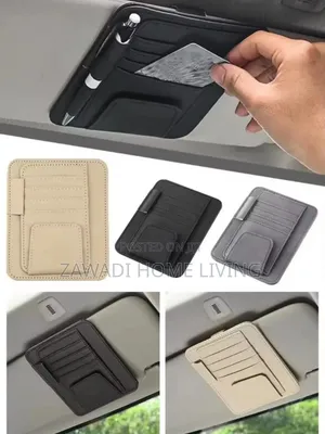 The Car Sun Visor Organizer