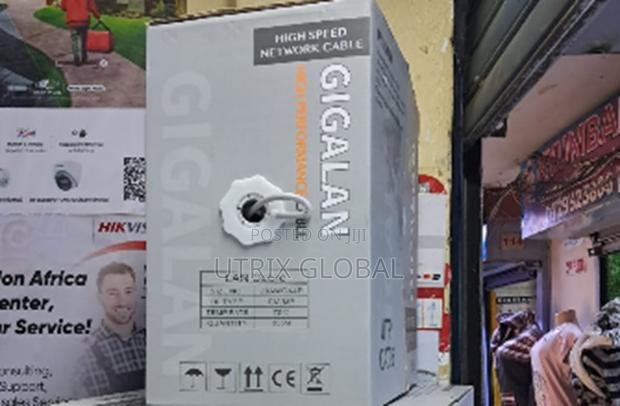 Gigalan Cat 6 305m Lan Cable Clear Signal Transmission