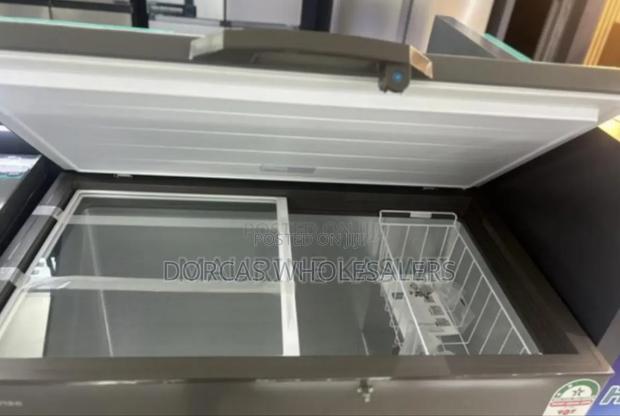 Colour Grey New -Hisense 297l Freezer - main view