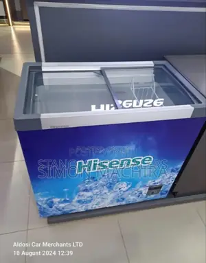 Colour Blue New -Hisense 297l Freezer