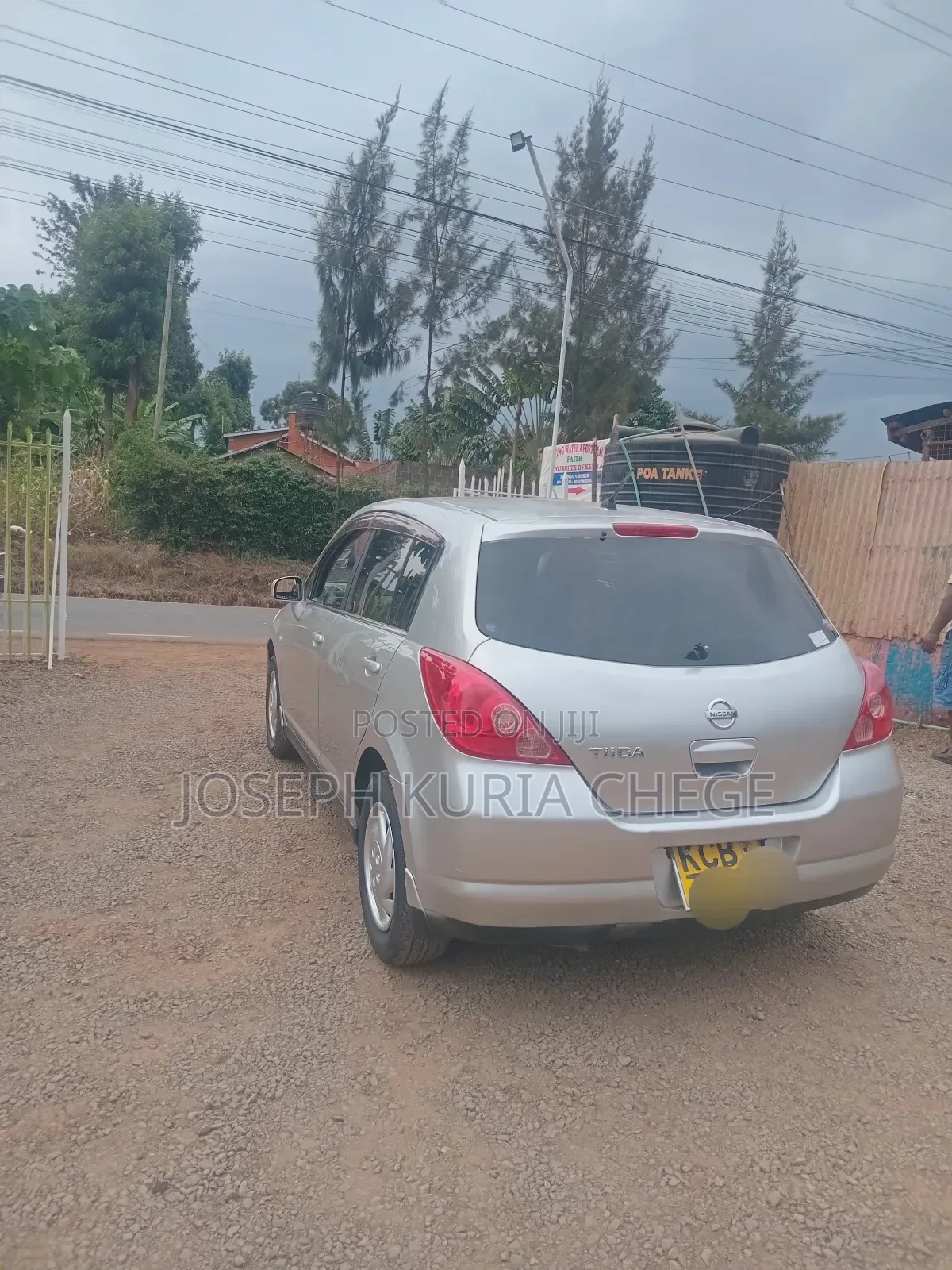Nissan Tiida 2008 Silver