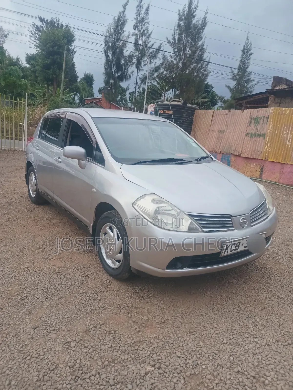 Nissan Tiida 2008 Silver