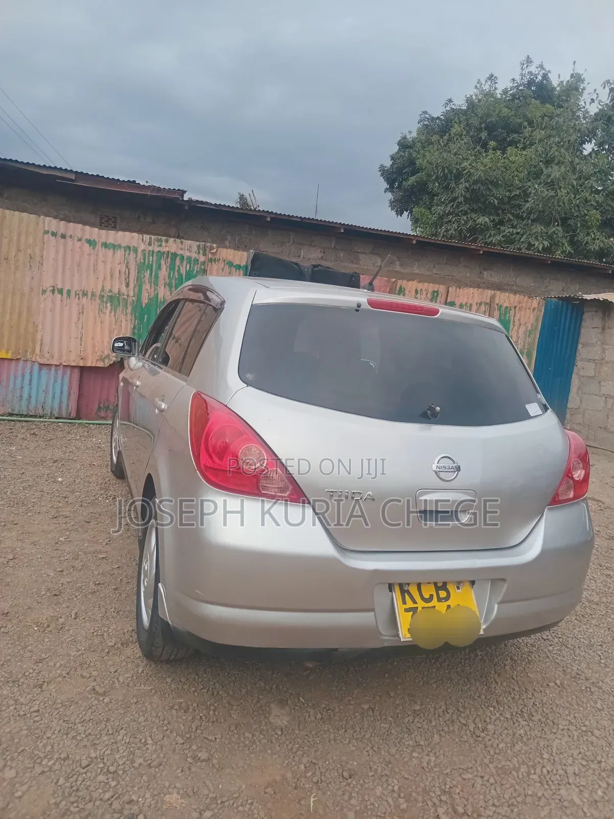 Nissan Tiida 2008 Silver
