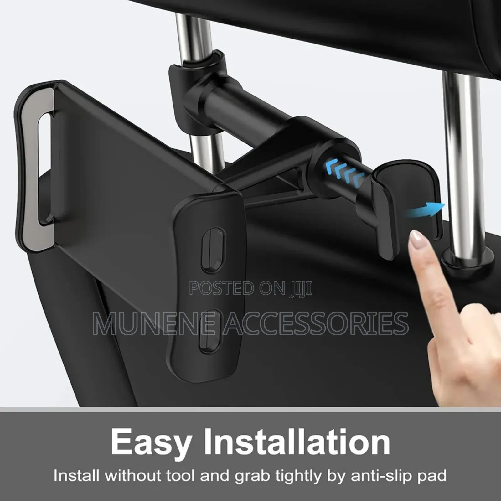Car Headrest Backseat Phone Tablet Car Mount Holder for 4-11 Inch
