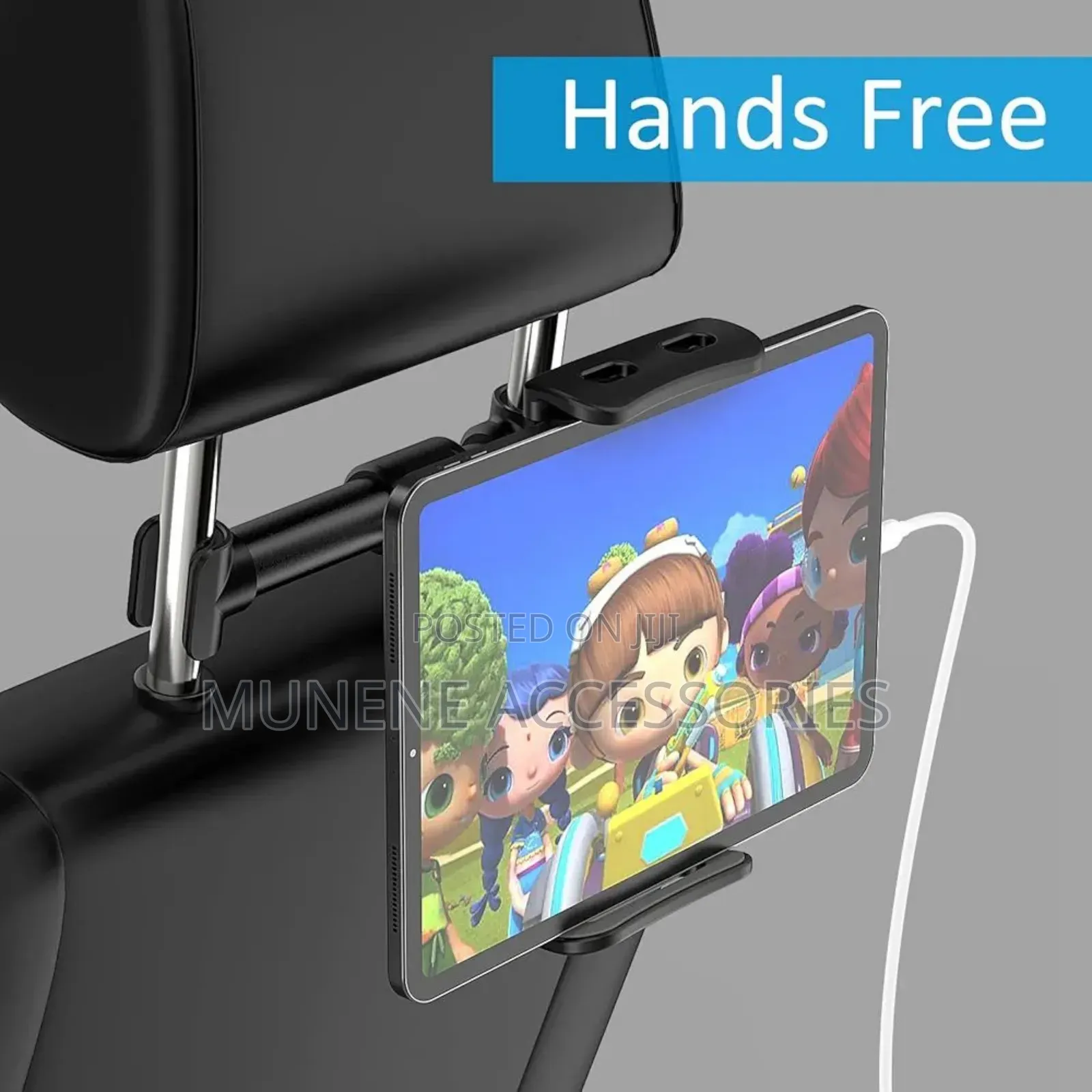 Car Headrest Backseat Phone Tablet Car Mount Holder for 4-11 Inch
