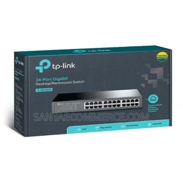 Tp-Link 24-Port Gigabit Rackmount Switch Tl-Sg1024d