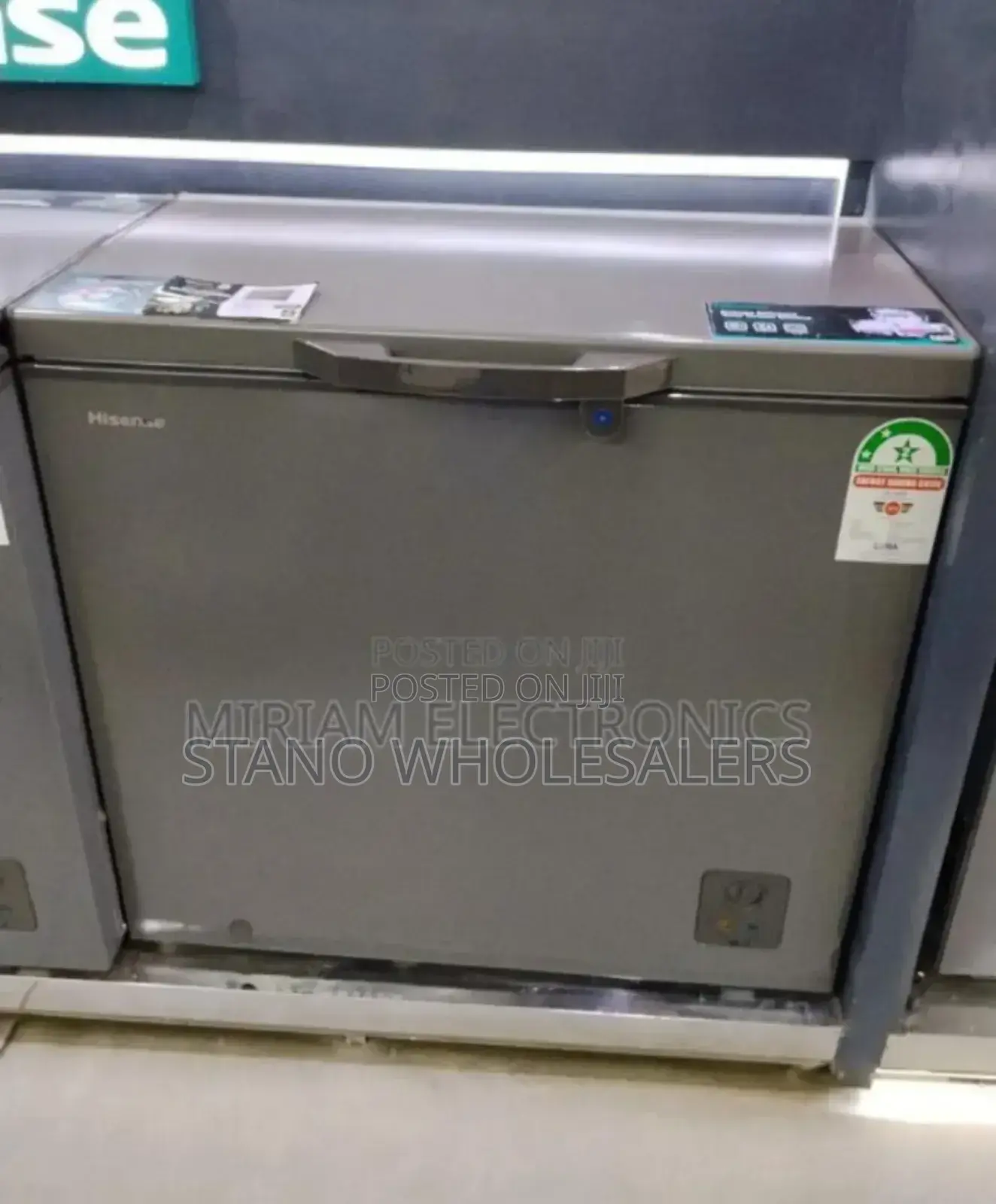 Colour Grey-Hisense 198l Freezer