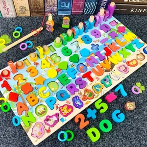 3–6y Kids? 8-in-1 Alphabet Numbers Learning Board