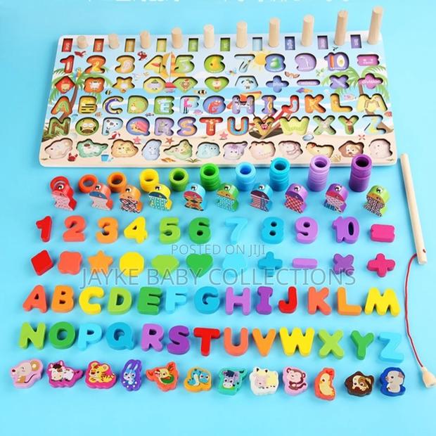 3–6y Kids? 8-in-1 Alphabet Numbers Learning Board