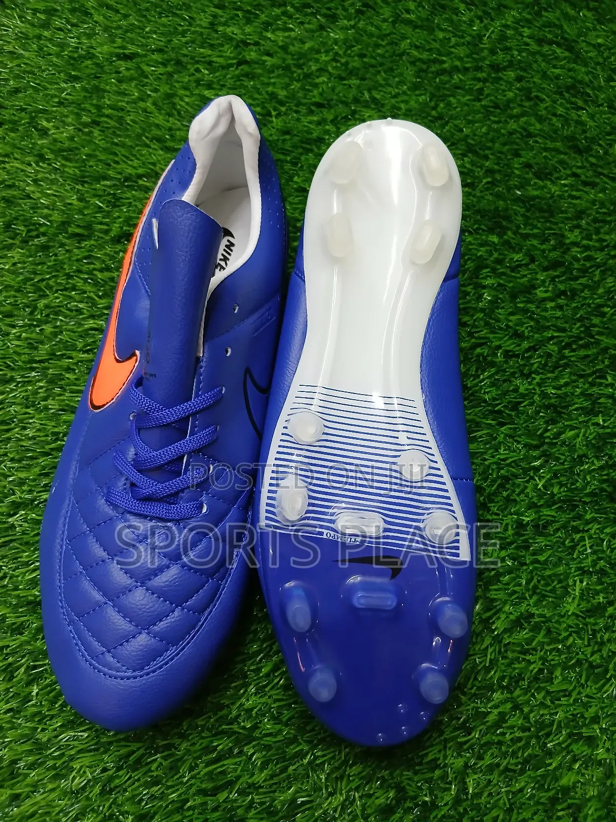 Nike Blue Tiempo Legend v Soccer Boots