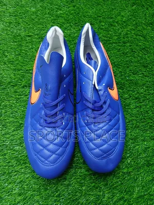 Nike Blue Tiempo Legend v Soccer Boots