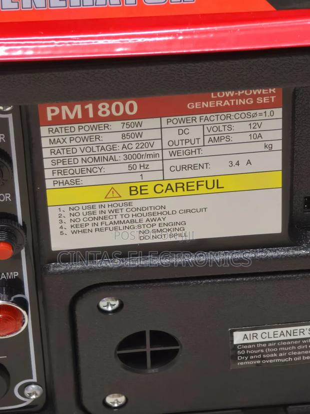 Premier Gasoline Generator Pm1800 - thumbnail 2
