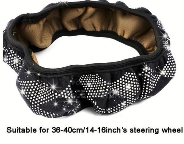*Fancy Super Stretching Sparkling Steering Wheel Cover - thumbnail 2