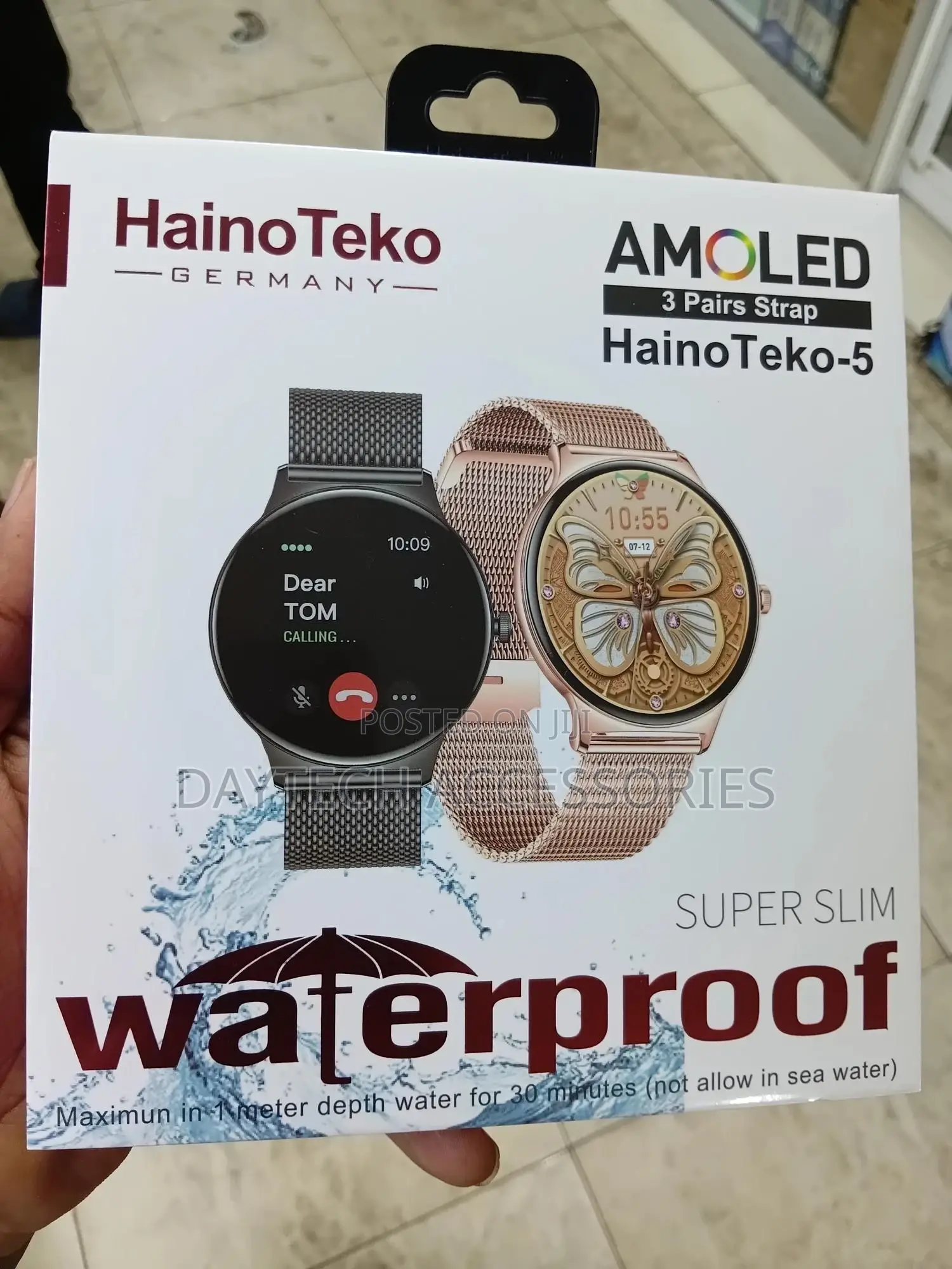 Hainoteko-5 Super Slim Smart Watch for Women.