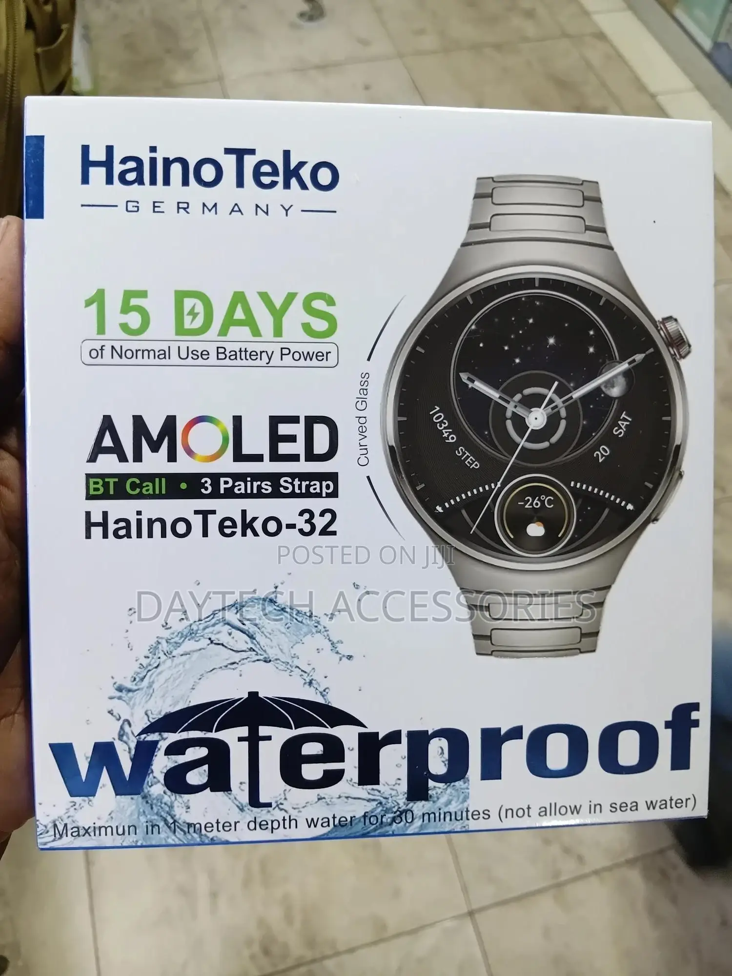 Hainoteko-32 Smartwatch From Germany.