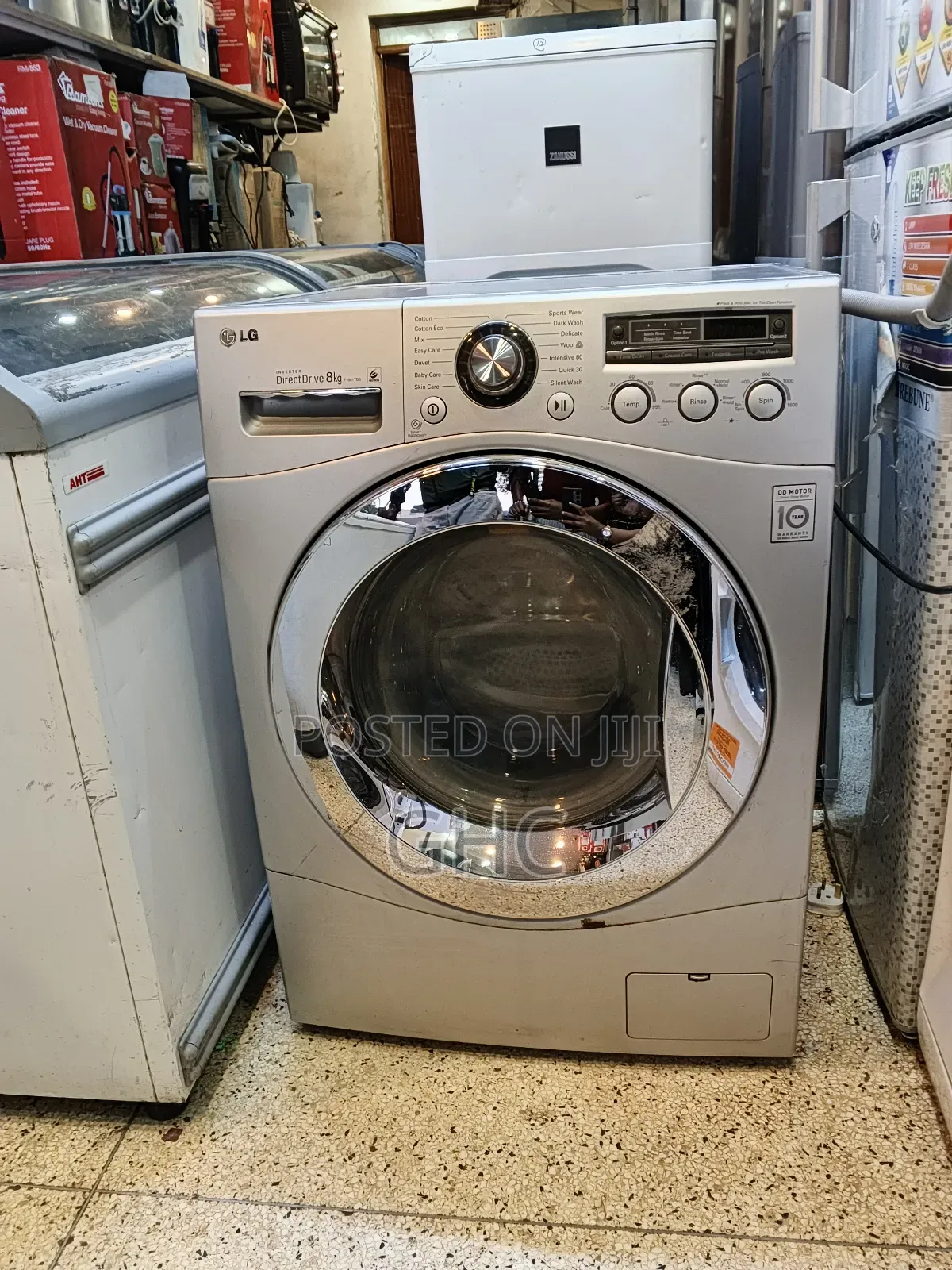 Lg Washing Machine (Direct Drive 8kgs)
