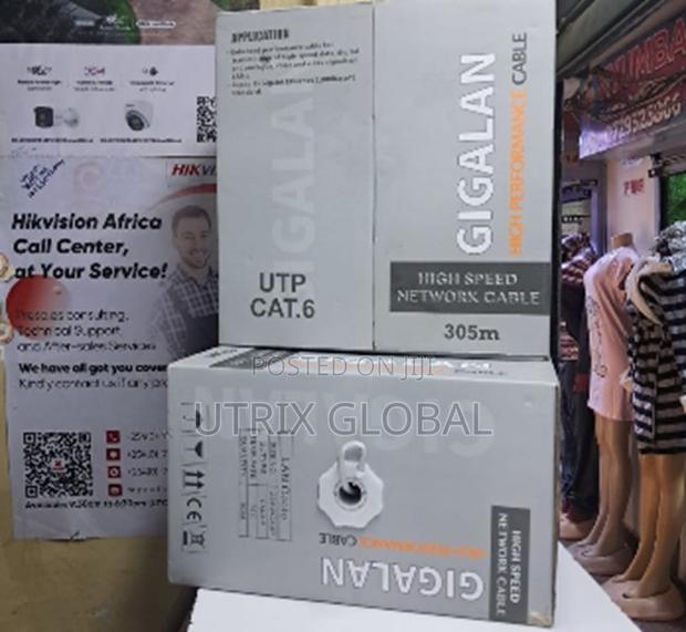 Gigalan 305m Cat 6 Data Network Cable Roll - main view