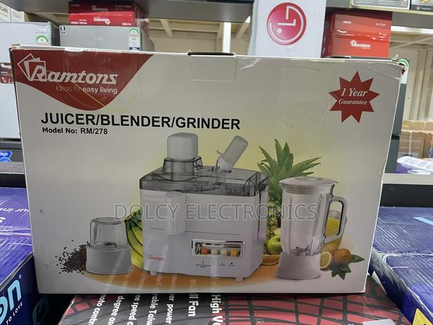 Ramtons 3-in-1 Juicer White- Rm/278 - main view