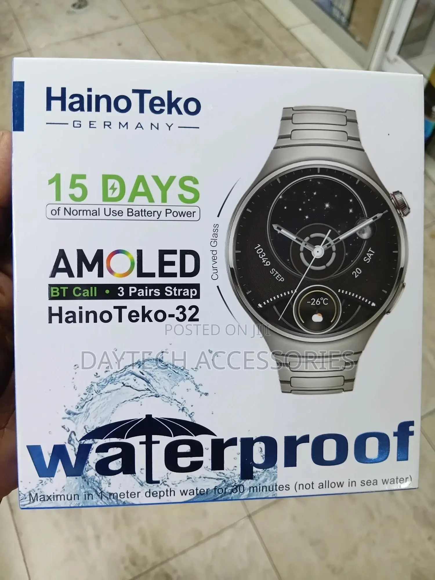Hainoteko-32 Smartwatch From Germany.