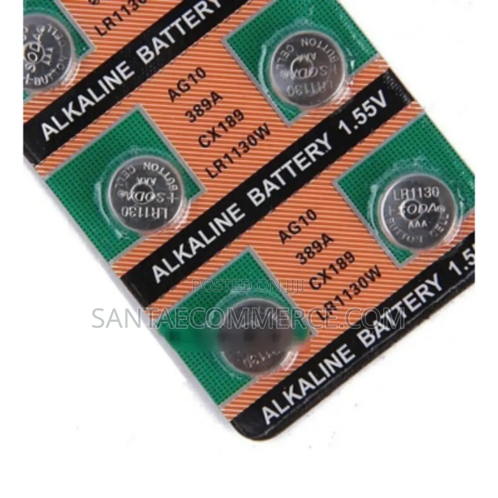 One Piece Ag10 389a Cx189 Lr1130w 1.5v Alkaline Battery