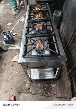 Stainless Steel 4 Burner