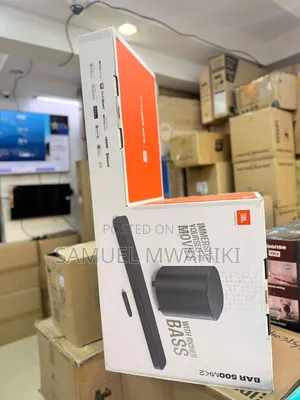 JBL Bar 500mk2 5.1ch 750w Wireless Soundbar
Latest Model
