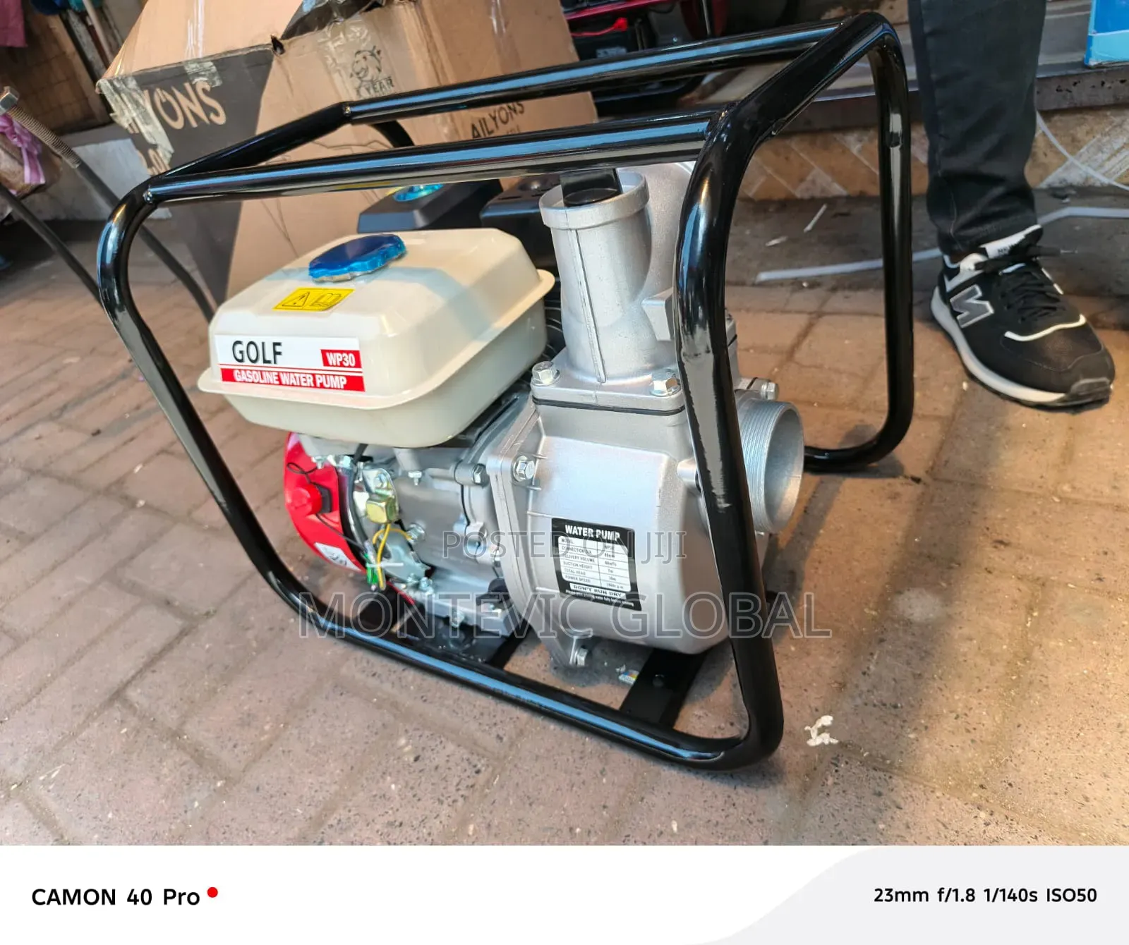 Golf 3 Inch Gasoline Water Pump 8hp