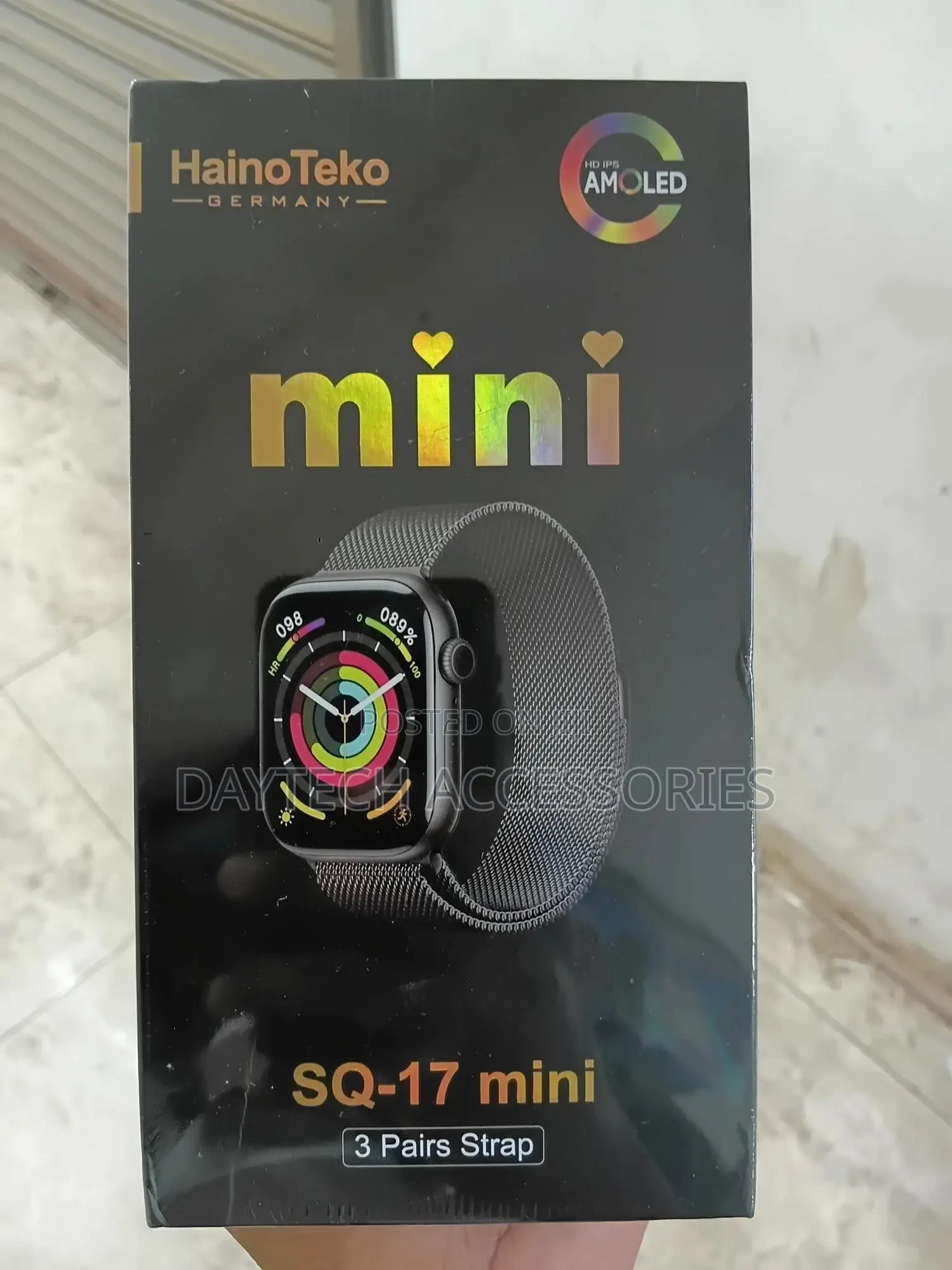 The Haino Teko Sq-17 Mini Smartwatch.