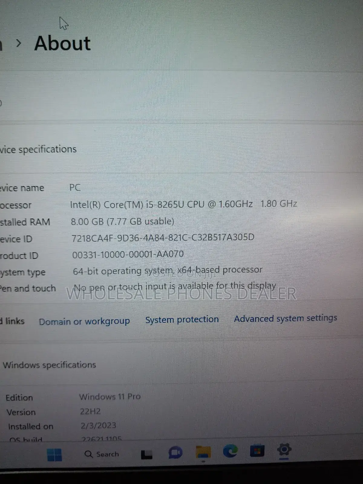 Laptop Lenovo Thinkpad L490 8GB Intel Core i5 SSD 256GB