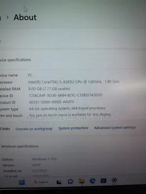 Laptop Lenovo Thinkpad L490 8GB Intel Core i5 SSD 256GB