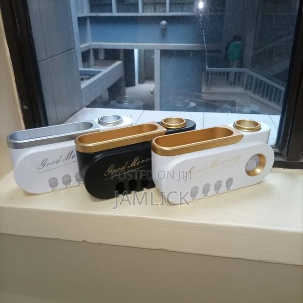 “Good Morning” Toothpaste Toothbrush Holder – Pm