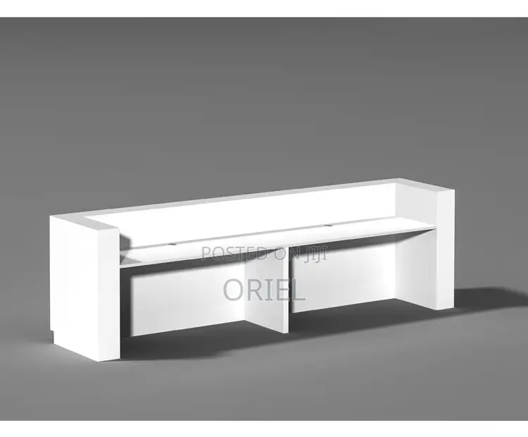 Reception Desks; Custom 180cm Led Office Lobby Reception Counter