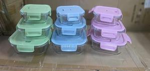 3 Piece Borosilicate Food Preservation Container - thumbnail 2