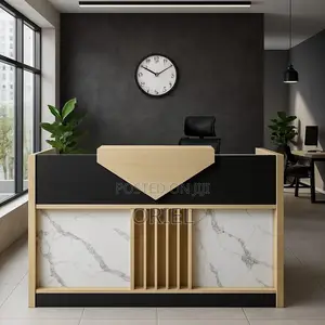 Office Desks; Spacious 1800mm Modern Reception Desk