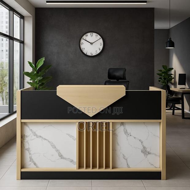 Office Desks; Spacious 1800mm Modern Reception Desk - thumbnail 5