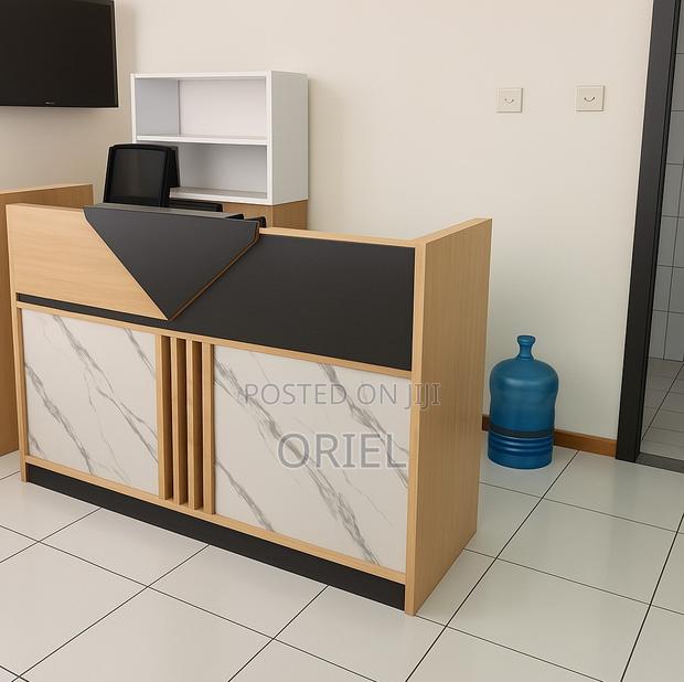 Office Desks; Spacious 1800mm Modern Reception Desk - thumbnail 6
