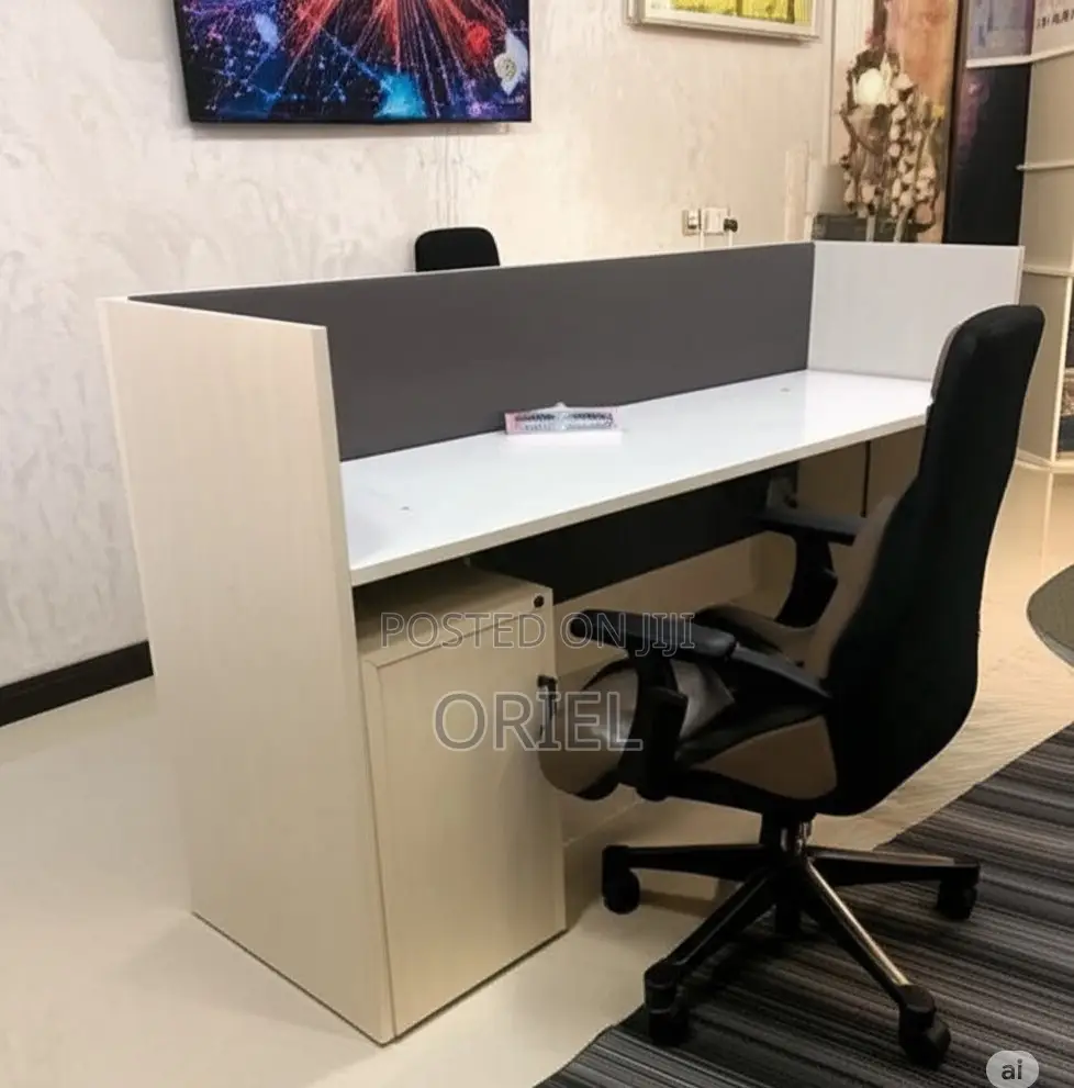 Office Desks; Spacious 1800mm Modern Reception Desk